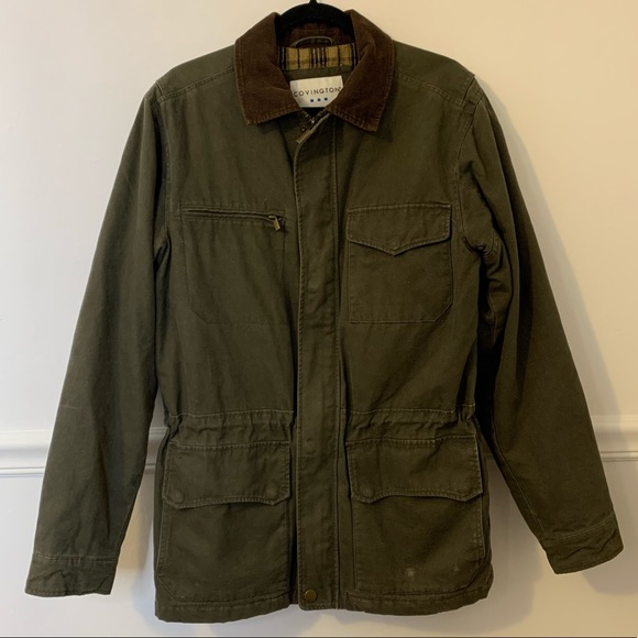 🛑SOLD🛑VTG Jacket Coat Wool Blend Lined
Corduroy Collar - Picture 11 of 11